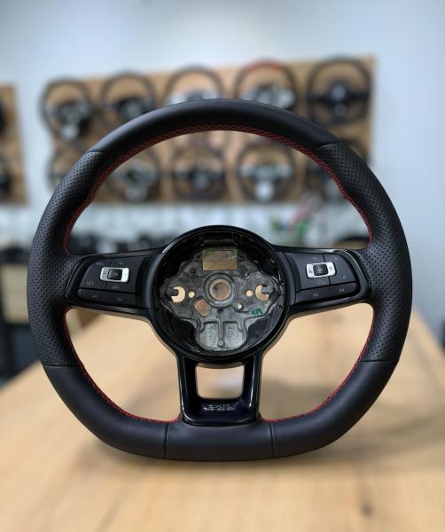 VW Golf 7 VII GTI R-line GTI GTD Passat B9 Lenkrad neu beziehen